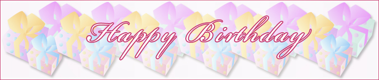 happy birthday party girl. Placemats Vinyl Happy BIRTHDAY